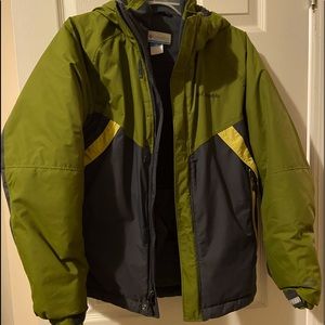 Columbia jacket boys size 14/16